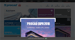 Desktop Screenshot of procad.pl